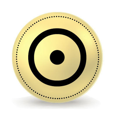 Glyphe astrologique du Soleil